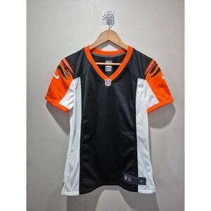 NWOT‎ Nike NFL Cincinnati Bengals Jersey Womens M Orange Black Football Top